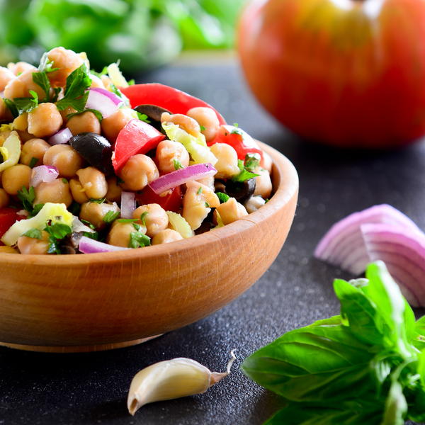 Greek Garbanzo Salad Greek Garbanzo Salad
