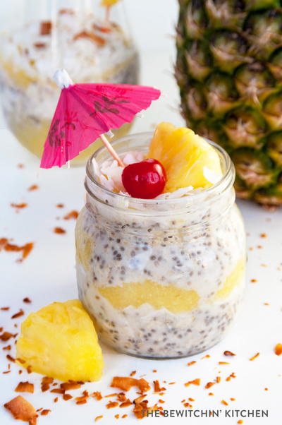 Pina Colada Overnight Oats Pina Colada Overnight Oats