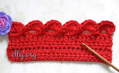 How to Crochet the 3D Wave Edge