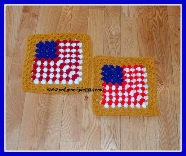 Granny Square Flag Granny Square Flag