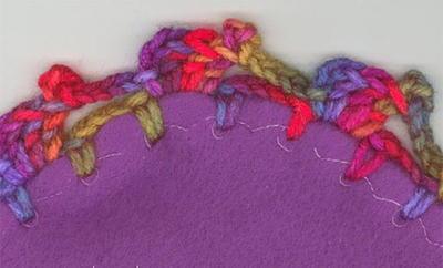How to Crochet Elephant Edging