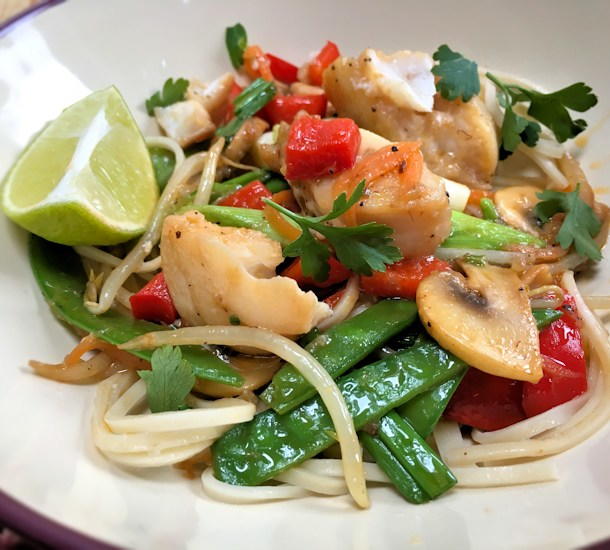 Thai Style Fish Stir Fry Thai Style Fish Stir Fry