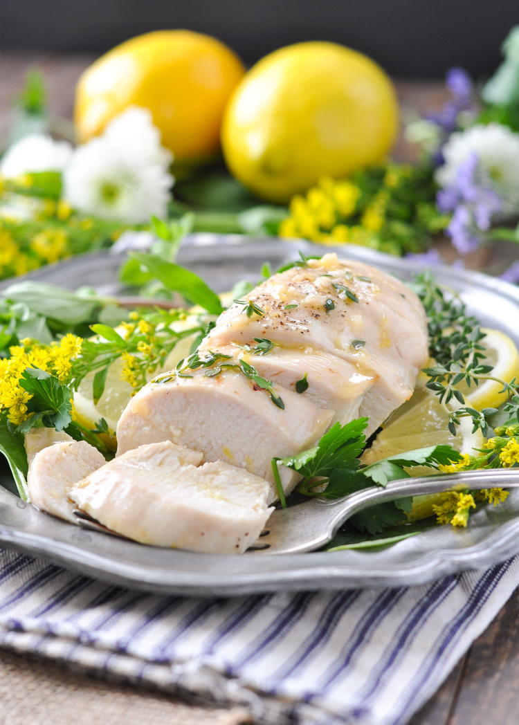 Lazy Day Garlic and Lemon Chicken | FaveHealthyRecipes.com