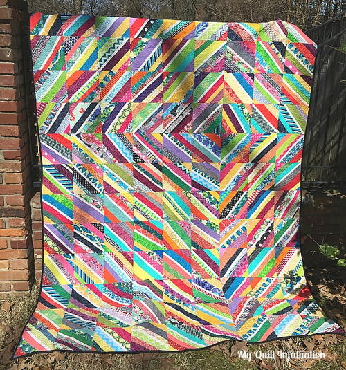 Vortex String Quilt Tutorial | FaveQuilts.com