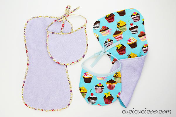 Bib and Burp Cloth Free Pattern_1