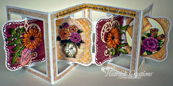 Beautiful Blooms Accordion Fold Card Beautiful Blooms Accordion Fold Card