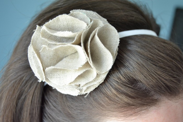 Ruffle Flower Headband Ruffle Flower Headband