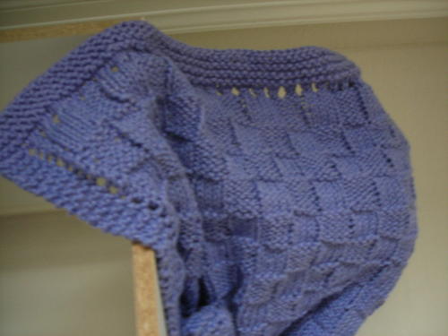 Easy Basket Weave Baby Blanket Easy Basket Weave Baby Blanket