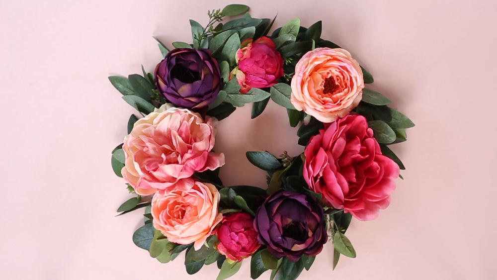 how-to-make-a-silk-flower-wreath-favecrafts