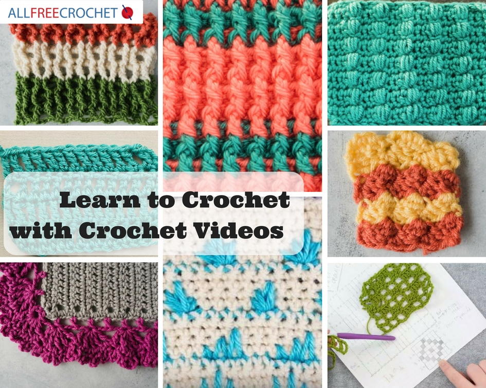 learn to crochet with crochet videos allfreecrochet com learn to crochet with crochet videos allfreecrochet com