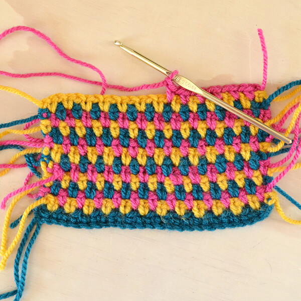 Moss Crochet Stitch Tutorial Moss Crochet Stitch Tutorial