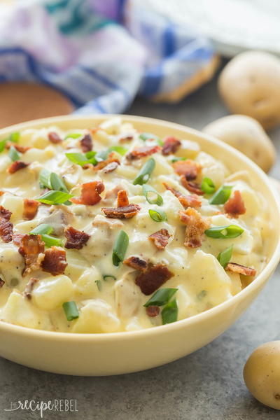 Classic Potato Salad with Bacon Classic Potato Salad with Bacon
