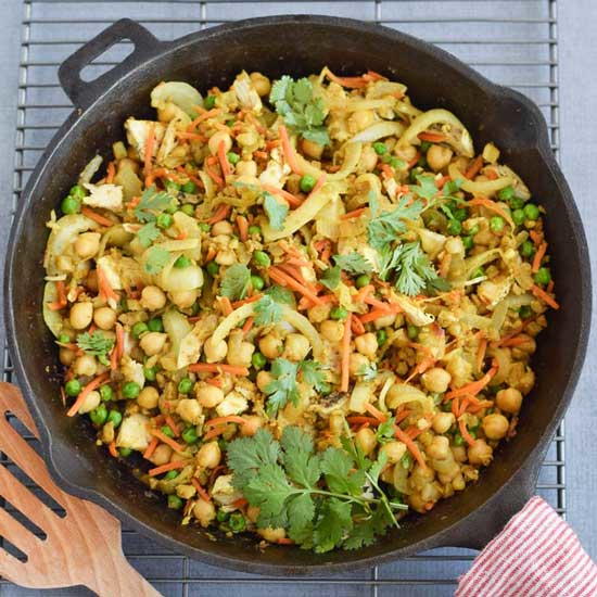 Indian Cauliflower Rice Indian Cauliflower Rice