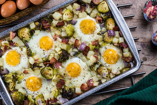 All-in-One Sheet Pan Eggs