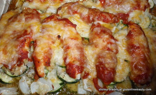 Cheesy Chicken Zucchini Bake Cheesy Chicken Zucchini Bake