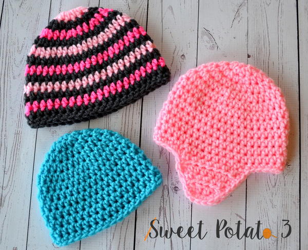 Basic Hat with Earflaps Basic Hat with Earflaps