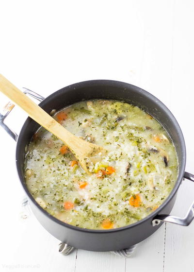 One Pot Wild Rice Soup Gluten Free One Pot Wild Rice Soup Gluten Free