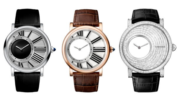 Cartier Rotonde De Cartier Mysterious Hour - Mystery Watch