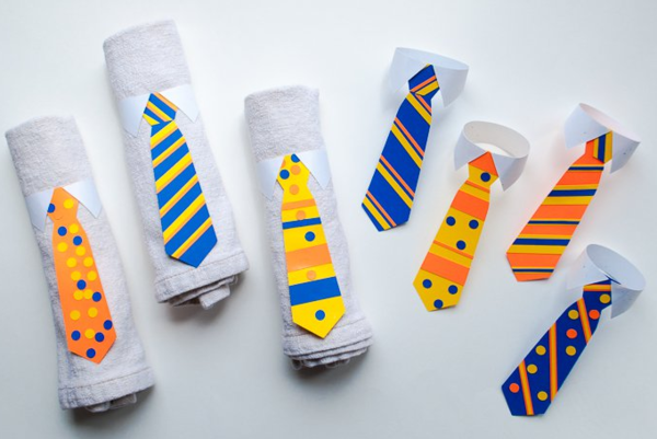 Napkin and Banner Fathers Day Decorations Napkin and Banner Fathers Day Decorations