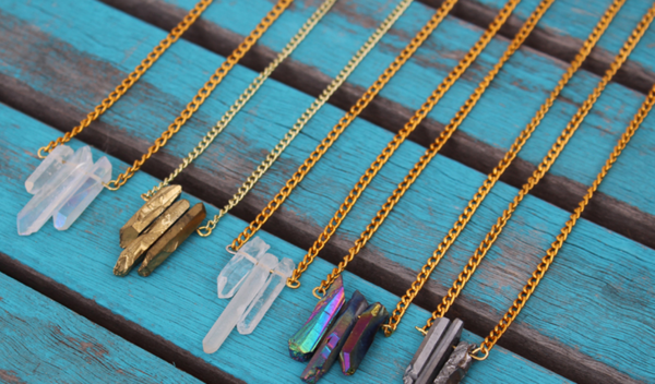 Crystal Shard Necklaces Crystal Shard Necklaces