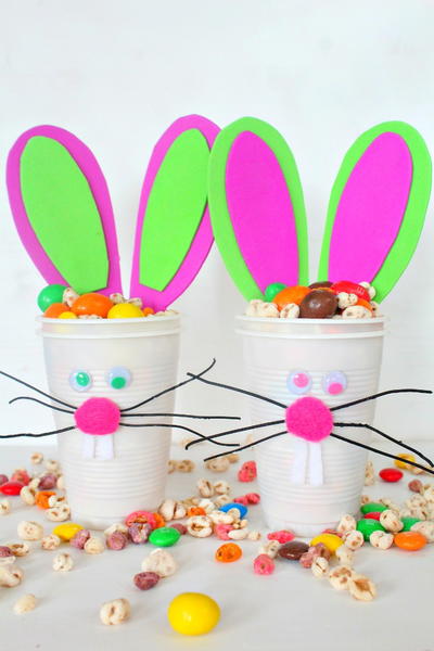 Easter Bunny Cups Easter Bunny Cups