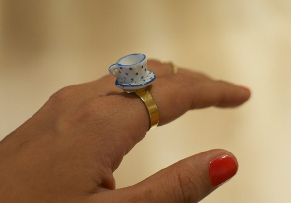 Tea Cup DIY Ring Tea Cup DIY Ring
