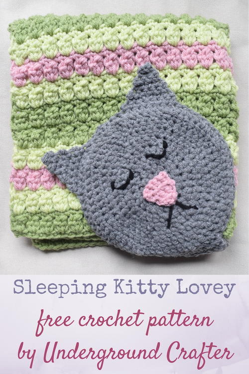 Sleeping Kitty Lovey Sleeping Kitty Lovey