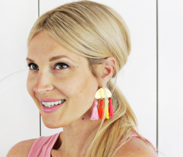 Summer DIY Tassel Earrings Summer DIY Tassel Earrings