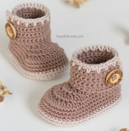 Cozy Cocoa Crochet Baby Booties Cozy Cocoa Crochet Baby Booties