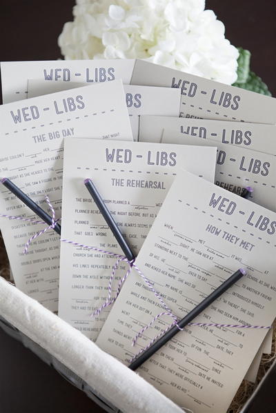 Wedding Mad Libs Printable