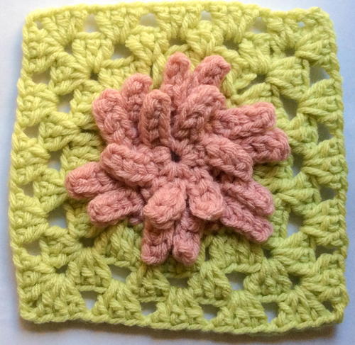 Aster Flower Granny Square Aster Flower Granny Square