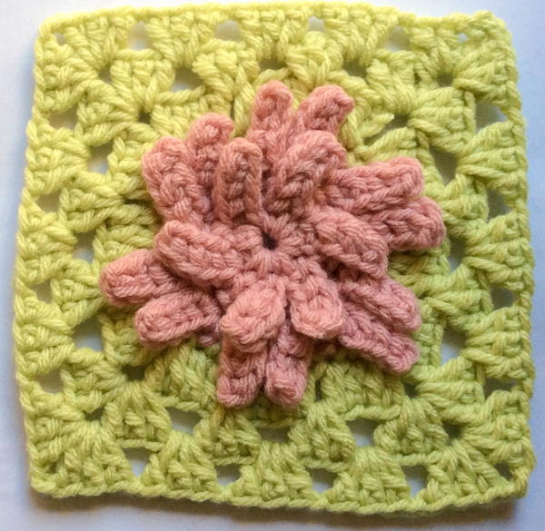 Aster Flower Granny Square Aster Flower Granny Square