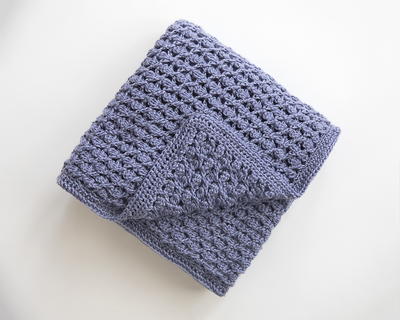 Springtime Heirloom Baby Blanket