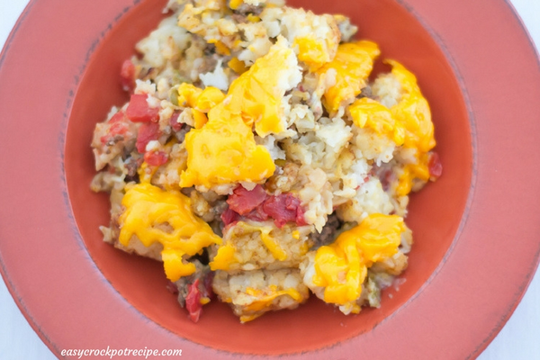 Slow Cooker Tater Tot Casserole Slow Cooker Tater Tot Casserole