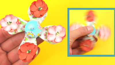 Paper Fidget Spinner Toy