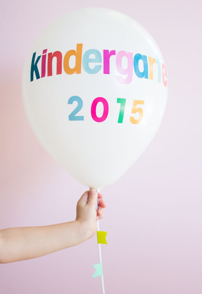 First Day of School Balloons First Day of School Balloons