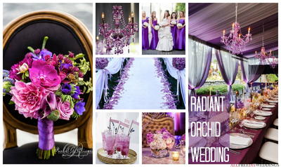Pantone Color of the Year: 10 Radiant Orchid Wedding Color Schemes Pantone Color of the Year: 10 Radiant Orchid Wedding Color Schemes