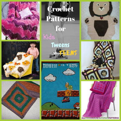 12 Crochet Patterns for Kids, Tweens, and Teens