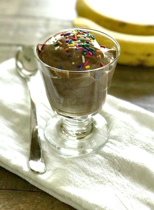 Chocolate Protein Nice Cream Chocolate Protein Nice Cream