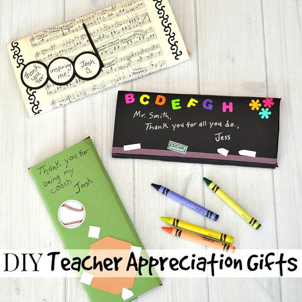 DIY Teacher Appreciation Gifts