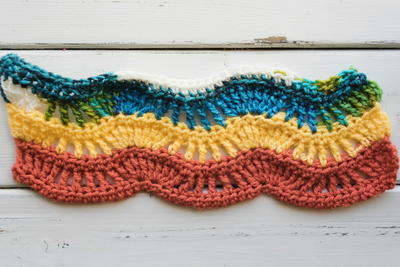 How to Crochet the Feather and Fan Stitch