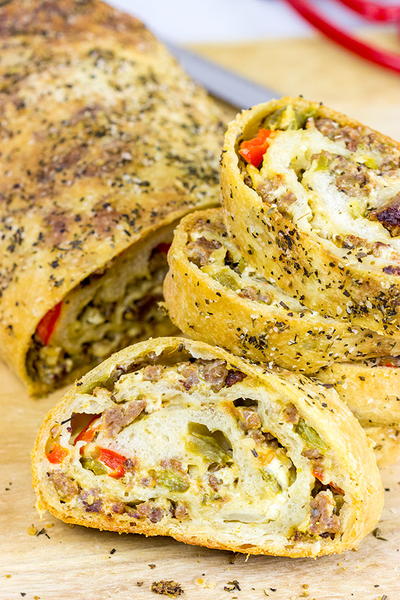 Spicy Italian Sausage Roll