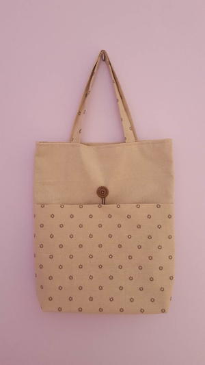 Summer Tote Bag with Pocket