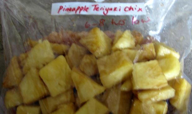 Freezer Slow Cooker Pineapple Teriyaki Chicken Freezer Slow Cooker Pineapple Teriyaki Chicken