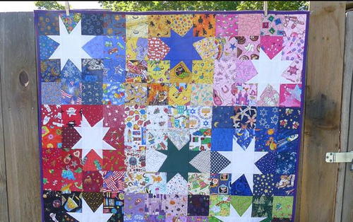 Scrappy Wonky Star Block Tutorial Scrappy Wonky Star Block Tutorial