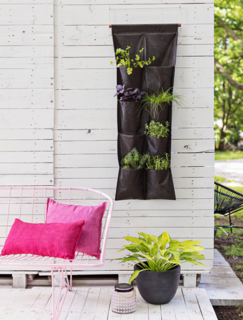 Vertical DIY Herb Garden Vertical DIY Herb Garden