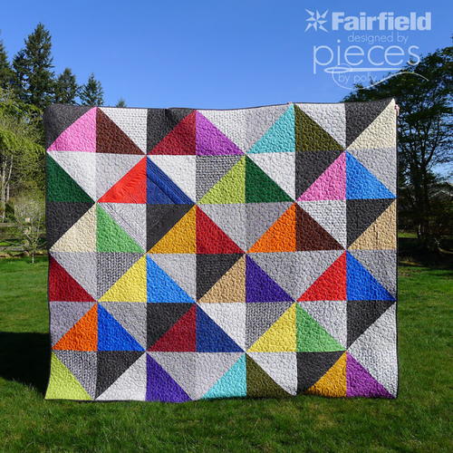 Urban Scandinavian HST Quilt Pattern Urban Scandinavian HST Quilt Pattern