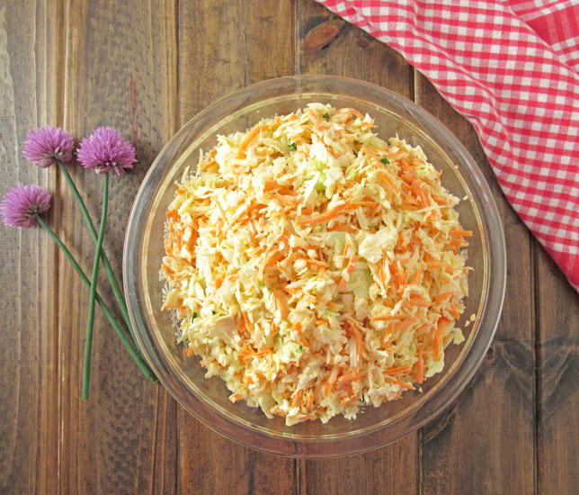 The Best Homemade Coleslaw The Best Homemade Coleslaw