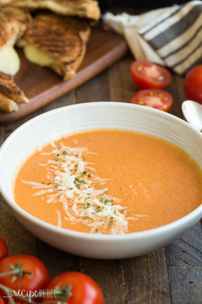 Easy Roasted Tomato Soup Easy Roasted Tomato Soup