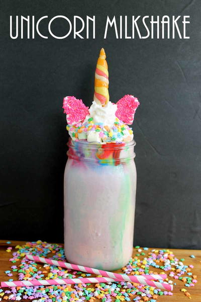 Unicorn Drink- The Ultimate Milkshake Unicorn Drink- The Ultimate Milkshake